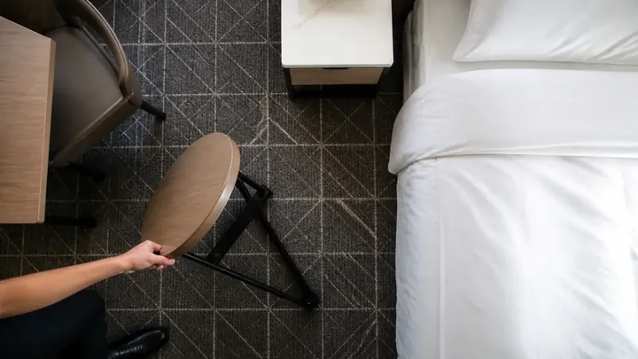 Tip-over: the furniture that moves when pushed